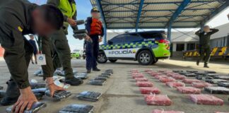 Incautan más de 54 kilos de cocaína y 48 de marihuana en la isla colombiana de San Andrés