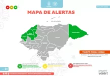 Copeco extiende la alerta verde para cuatro departamentos