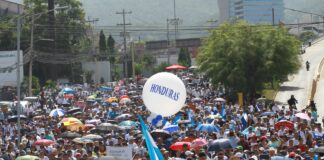 El BOC convoca a marcha para el próximo sábado en Santa Rosa de Copán