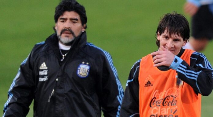 Messi: «Todos queríamos ser como Maradona, si bien ninguno llegó a ser como él»