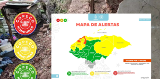 En vigencia las alertas en el territorio nacional, según Copeco