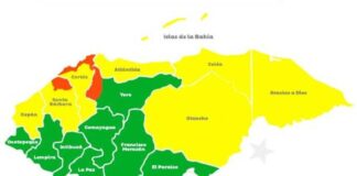 Copeco eleva a Alerta Roja a tres municipios de Santa Bárbara y Cortés