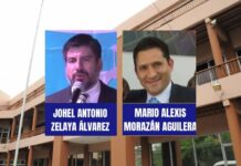 Juramentan como fiscal general interino a Johel Zelaya ya a Mario Morazán como fiscal adjunto