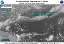 Centro Nacional de Huracanes sube a 50 % la probabilidad de formación de ciclón tropical en el Caribe