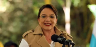 Presidenta Castro viajó a Dubái rumbo cumbre climática