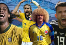 Ronaldinho, «Kun» Agüero y «Pibe» Valderrama estarán en el partido de leyendas de Conmebol