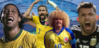 Ronaldinho, «Kun» Agüero y «Pibe» Valderrama estarán en el partido de leyendas de Conmebol