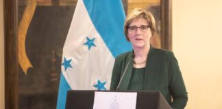 Embajadora Laura Dogu dice que las imágenes de enfrentamiento entre sectores políticos sólo polariza más y daña la imagen del país