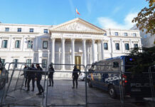 Más de 1.600 agentes para la seguridad en la investidura de Pedro Sánchez en España