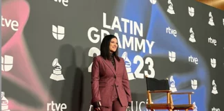 Laura Pausini se siente «la italiana más orgullosa de ser latina» en los Latin Grammy