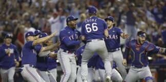 Los Rangers de Texas conquistan su primera Serie Mundial
