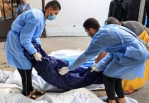 Decenas de muertos en dos hospitales de Gaza por bombardeos del Ejército de Israel