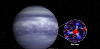 El telescopio James Webb de la NASA detecta por primera vez gas metano en un exoplaneta