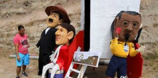 Presidenta de Honduras y árbitro salvadoreño Iván Bartón serán ‘quemados’ en Nochevieja