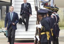 Felipe VI se reúne con Javier Milei en la Cancillería Argentina
