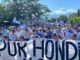El BOC realiza multitudinaria marcha en Olanchito, Yoro
