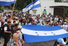El BOC convoca para este sábado a una nueva marcha «Por Honduras» en San Pedro Sula