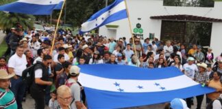 El BOC convoca para este sábado a una nueva marcha «Por Honduras» en San Pedro Sula