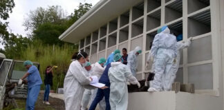 Sepultan 24 cadáveres no reclamados en la morgue capitalina