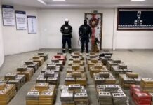 A 949 paquetes asciende la droga decomisada en Panamá en un contenedor procedente de Honduras