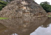 Un río y los humanos, las peores amenazas para el parque arqueológico maya en Honduras