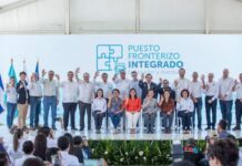 Se concreta unión aduanera entre Honduras y El Salvador en el puesto fronterizo El Amatillo
