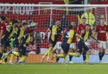 Bournemouth golea 0-3 al Manchester United en Old Trafford