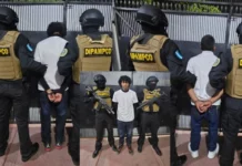 Capturan a gatilleros de la Mara MS-13 en un operativo en San Pedro Sula