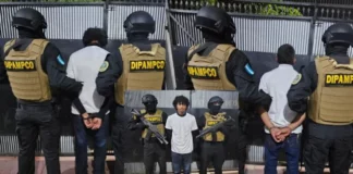 Capturan a gatilleros de la Mara MS-13 en un operativo en San Pedro Sula