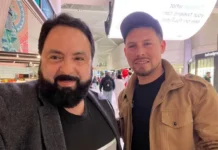 Redondo presume foto en New York tras revocación de visados de EE. UU. a políticos hondureños