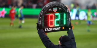 La MLS limita a 10 segundos el tiempo para que un jugador sustituido salga del campo