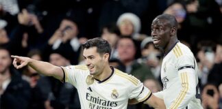 Con goles de Brahim y Rodrygo el Real Madrid vence al Granada y se mantiene líder