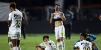 El Santos FC de Brasil desciende por primera vez en su historia