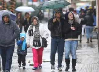 Masa de aire frío seguirá dejando bajas temperaturas en la mayor parte del territorio nacional