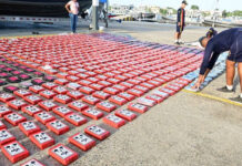 Incautan más de una tonelada de cocaína en Caribe colombiano que iba a Centroamérica