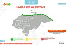 Copeco extiende alerta verde para Islas de la Bahía y la línea costera del Caribe