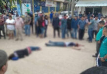 Fuerte balacera deja dos personas muertas en el barrio Concepción de San Pedro Sula