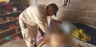 Hondureña asesina a machetazos a su esposo en La Paz