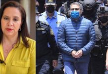 Ana García: «Juan Orlando está bien, preparándose para el juicio»