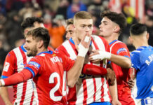 El Girona despide el 2023 con una goleada para soñar con un 2024 de Liga de Campeones