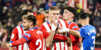 El Girona despide el 2023 con una goleada para soñar con un 2024 de Liga de Campeones