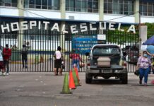 Hospital Escuela reporta el ingreso de dos pacientes por Covid-19