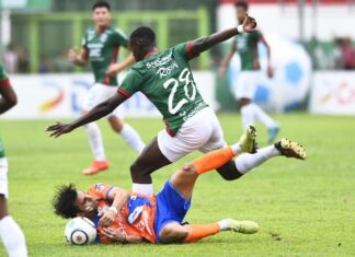 Real España gana en la primera jornada del Clausura con doblete del panameño Carlos Small