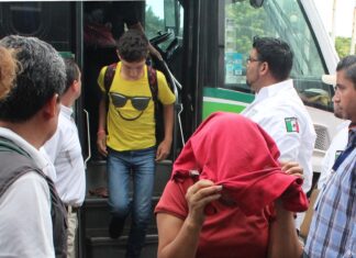 Guardia Nacional detiene a 183 migrantes en Veracruz