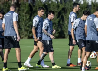 Messi y Luis Suárez se entrenan juntos por primera vez con el Inter Miami