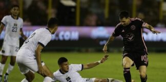 El Inter Miami se queda sin gol en El Salvador en el debut de la dupla Suárez-Messi