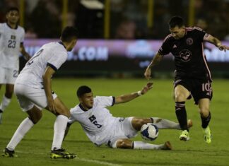 El Inter Miami se queda sin gol en El Salvador en el debut de la dupla Suárez-Messi