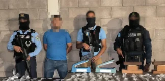 Detienen a hondureño con dos mil gramos, tres tabletas y un bloque de cocaína en Olancho
