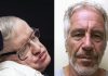 Los documentos de Epstein no revelan presuntos gustos sexuales de Stephen Hawking
