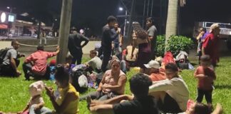 Primera caravana de migrantes de 2024 salió esta mañana de San Pedro Sula